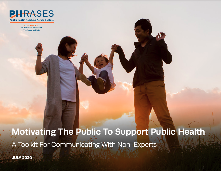 Motivating The Public To Support Public Health: A Toolkit For Communicating With Non-Experts